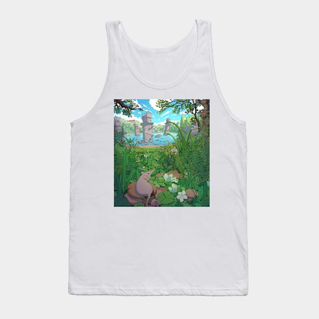 Forest Floor Tank Top by Ginkgo Whale